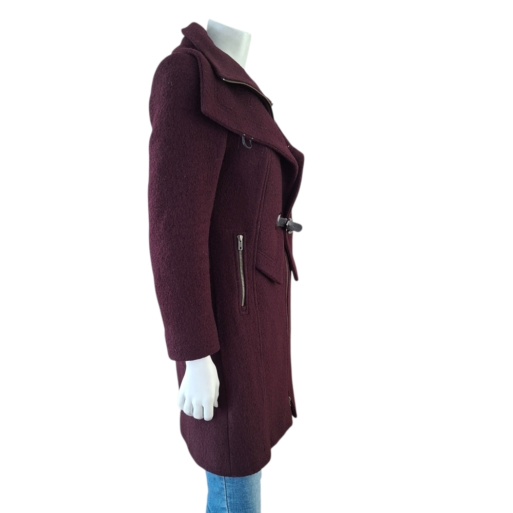 Soia & Kyo outershell Burgundy winter coat Made in Canada Soïa & Kyo - Picture 2 of 14